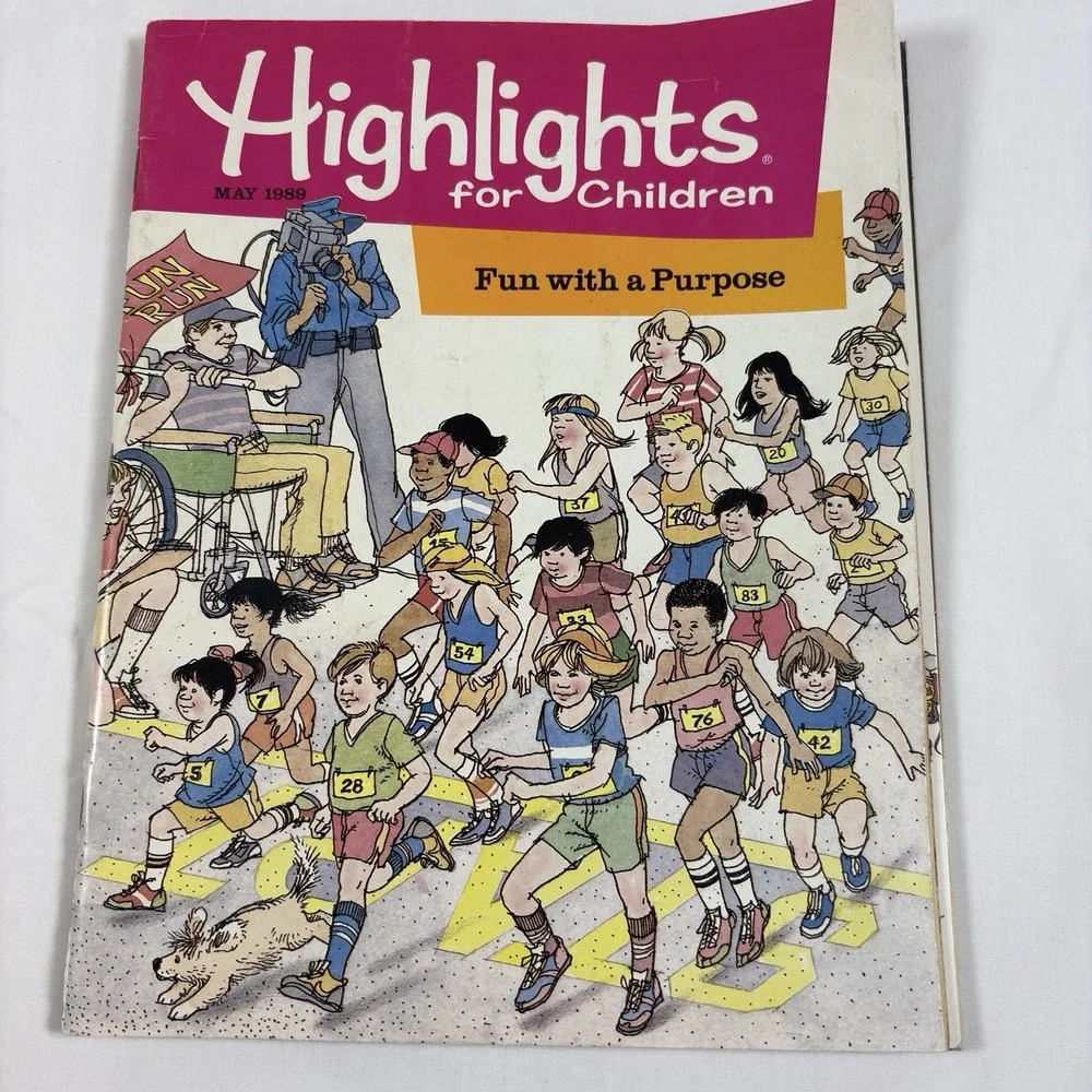 Vintage Highlights for Children Magazine Lot 1988 1989 1993 #500 1994 Set of 4